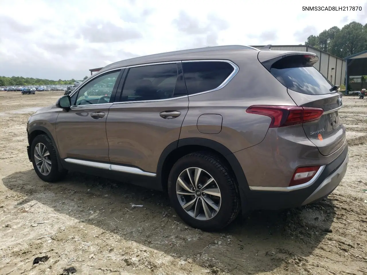 2020 Hyundai Santa Fe Sel VIN: 5NMS3CAD8LH217870 Lot: 56844245