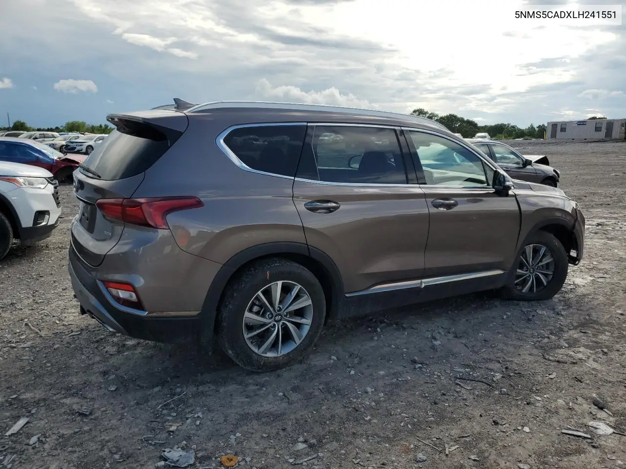 2020 Hyundai Santa Fe Limited VIN: 5NMS5CADXLH241551 Lot: 56911595
