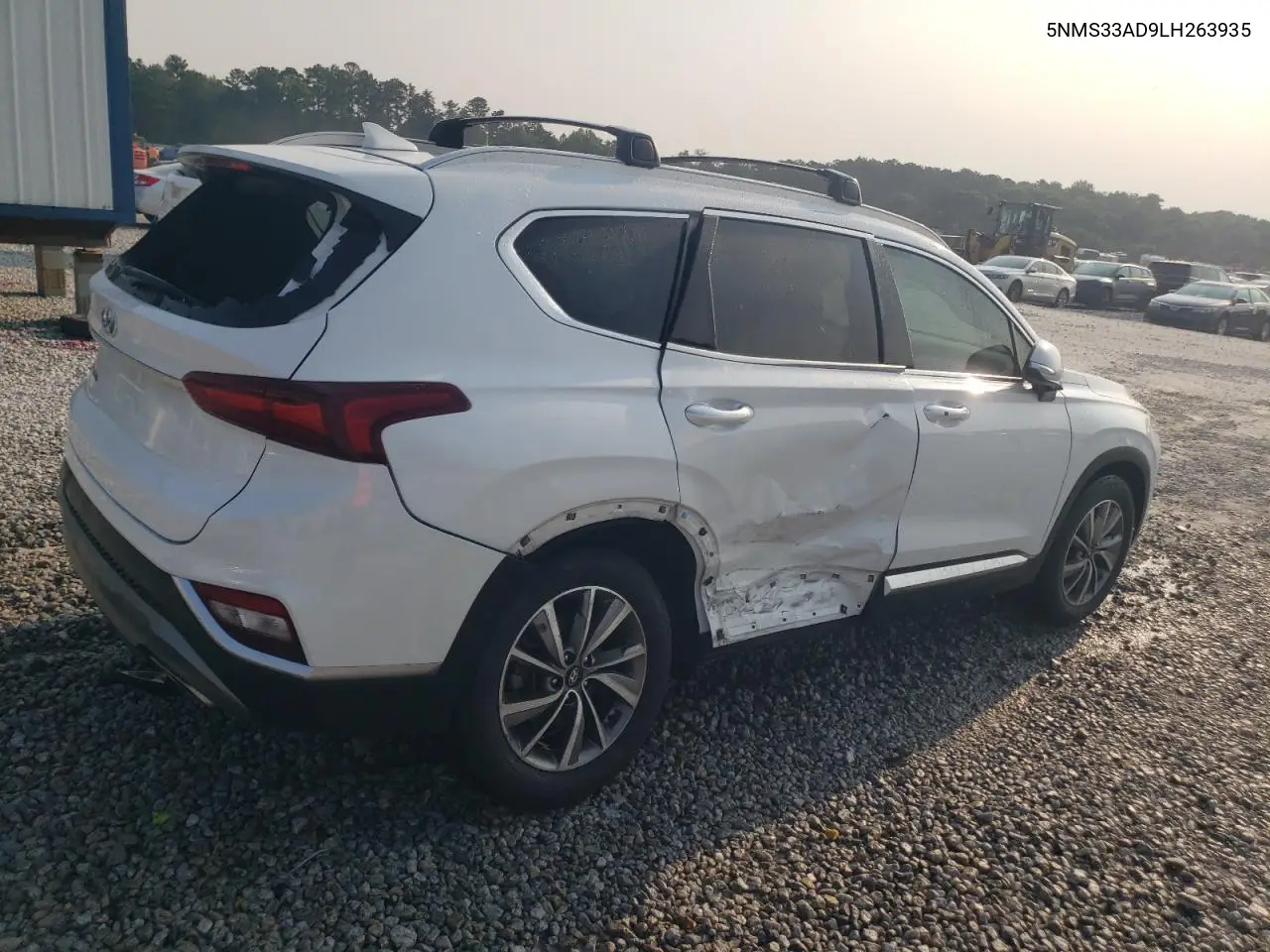 2020 Hyundai Santa Fe Sel VIN: 5NMS33AD9LH263935 Lot: 59164255