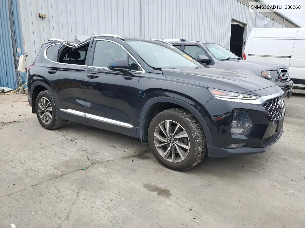 2020 Hyundai Santa Fe Sel VIN: 5NMS3CAD1LH286268 Lot: 62595025