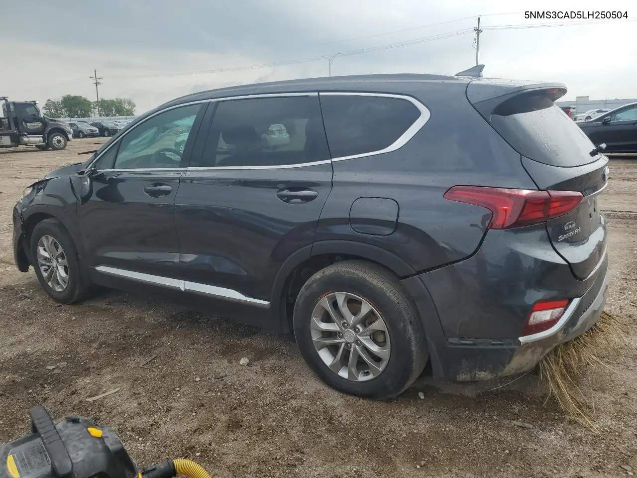 2020 Hyundai Santa Fe Sel VIN: 5NMS3CAD5LH250504 Lot: 62606415