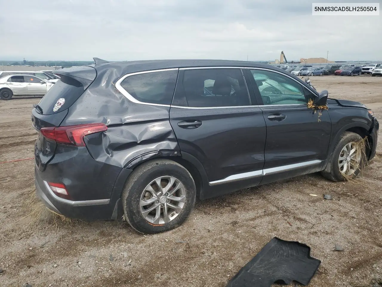 2020 Hyundai Santa Fe Sel VIN: 5NMS3CAD5LH250504 Lot: 62606415