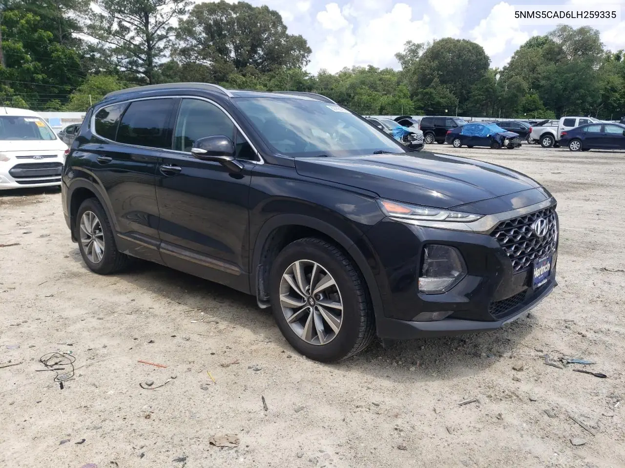 2020 Hyundai Santa Fe Limited VIN: 5NMS5CAD6LH259335 Lot: 62768185