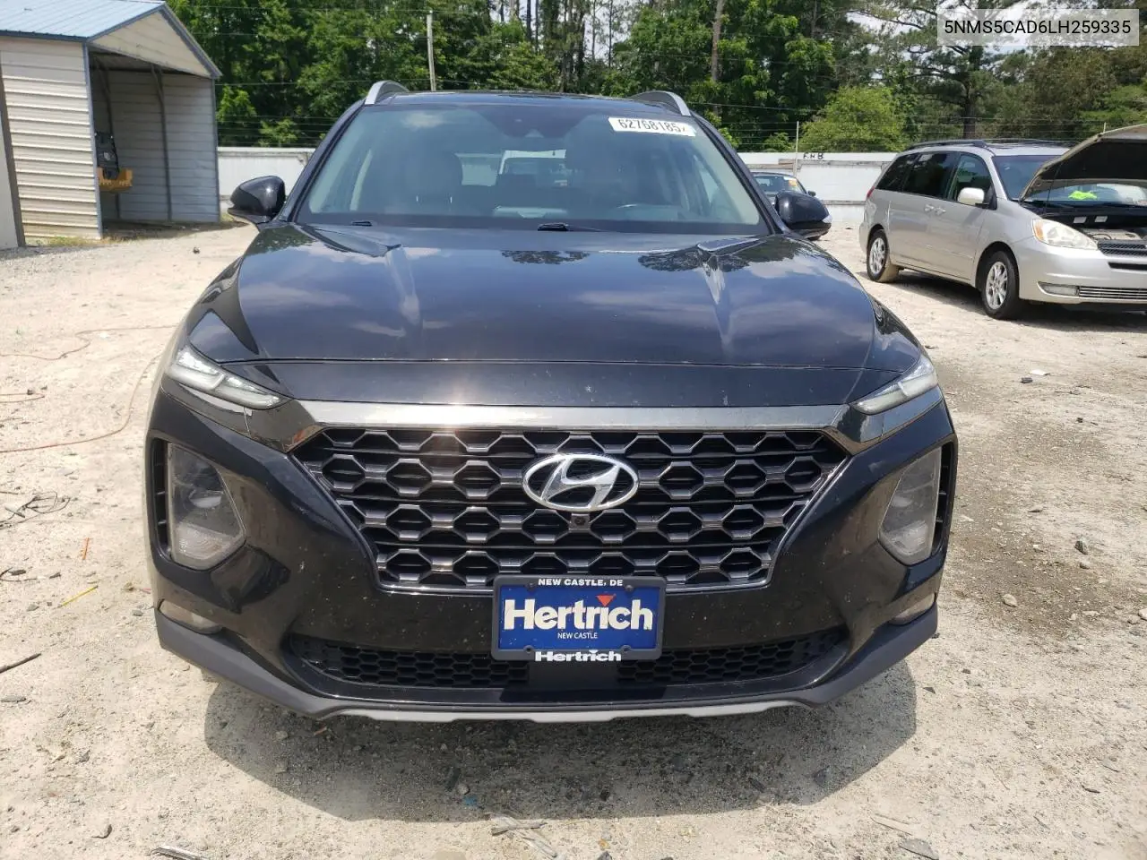 2020 Hyundai Santa Fe Limited VIN: 5NMS5CAD6LH259335 Lot: 62768185