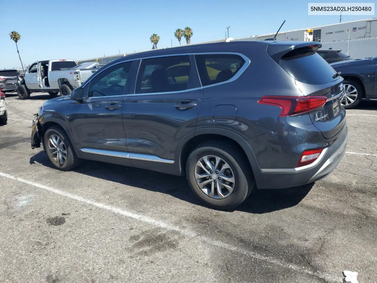 2020 Hyundai Santa Fe Se VIN: 5NMS23AD2LH250480 Lot: 63041695