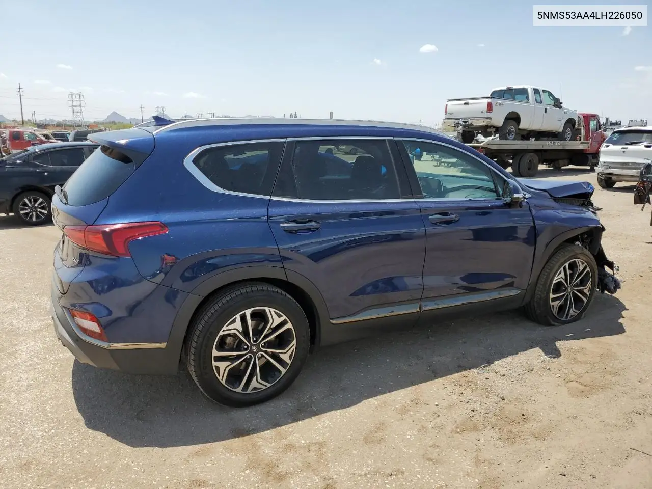 2020 Hyundai Santa Fe Limited VIN: 5NMS53AA4LH226050 Lot: 63052165