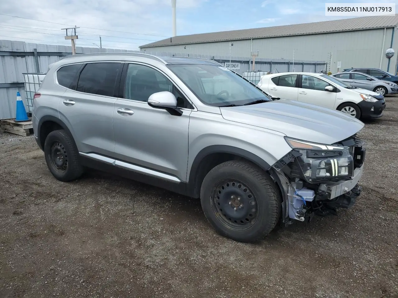 2022 Hyundai Santa Fe Limited VIN: KM8S5DA11NU017913 Lot: 56499075