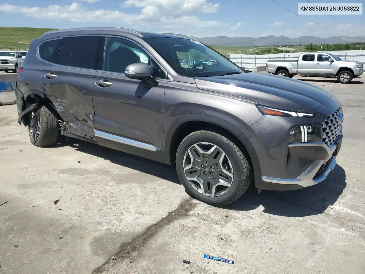 2022 Hyundai Santa Fe Limited VIN: KM8S5DA12NU053822 Lot: 57113465