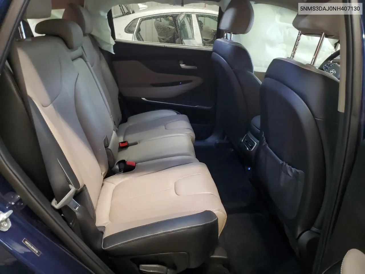 2022 Hyundai Santa Fe Sel VIN: 5NMS3DAJ0NH407130 Lot: 58893735