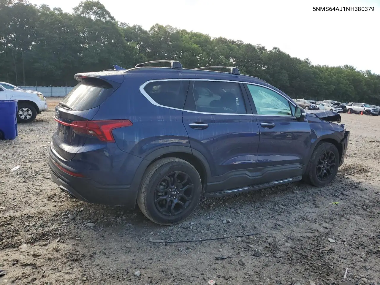 2022 Hyundai Santa Fe Sel VIN: 5NMS64AJ1NH380379 Lot: 61606385