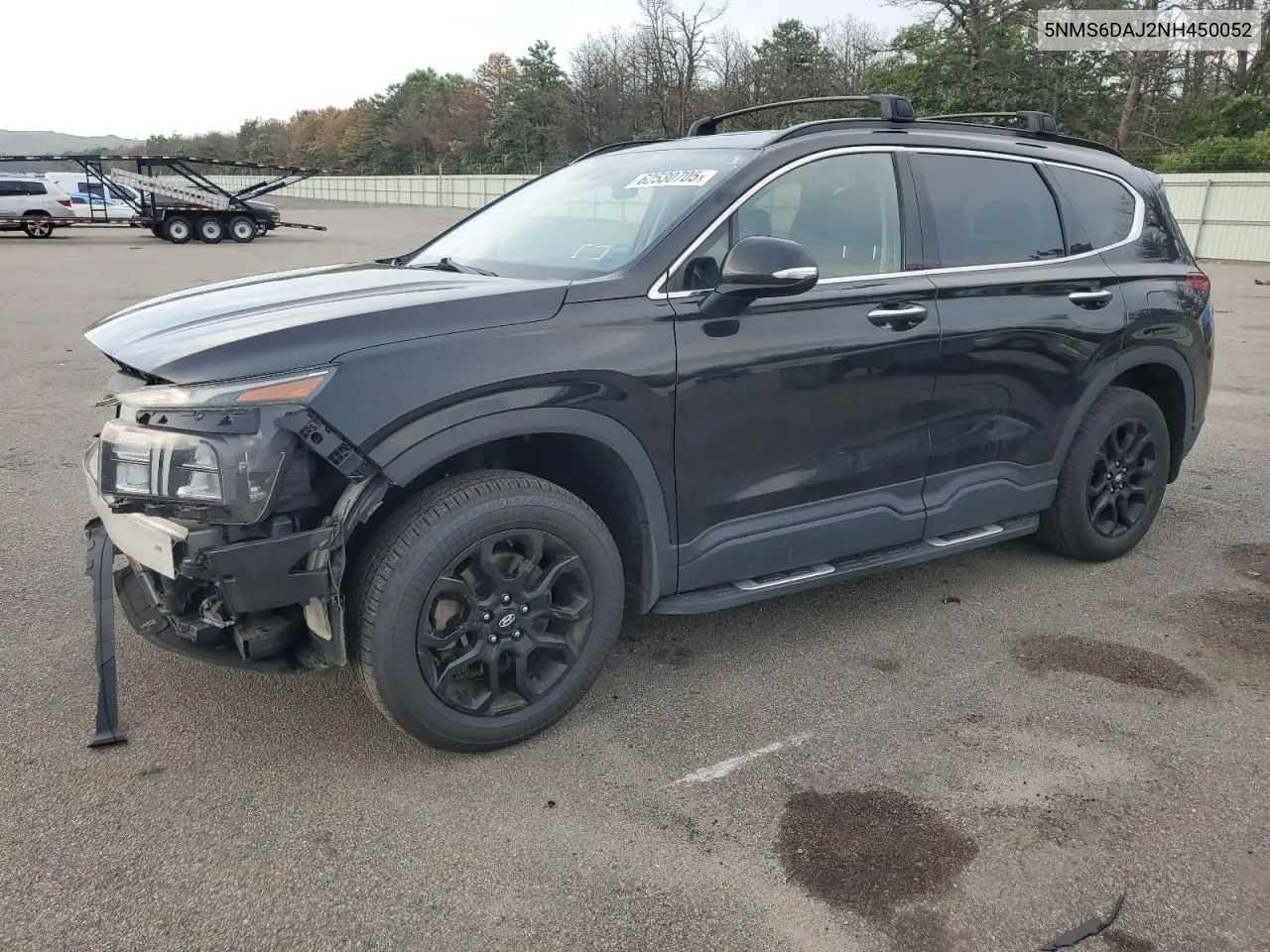 2022 Hyundai Santa Fe Sel VIN: 5NMS6DAJ2NH450052 Lot: 62530705