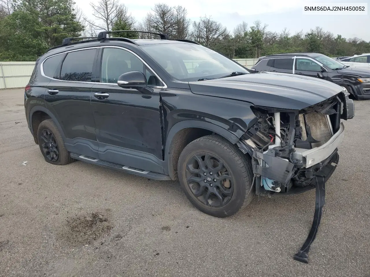 2022 Hyundai Santa Fe Sel VIN: 5NMS6DAJ2NH450052 Lot: 62530705