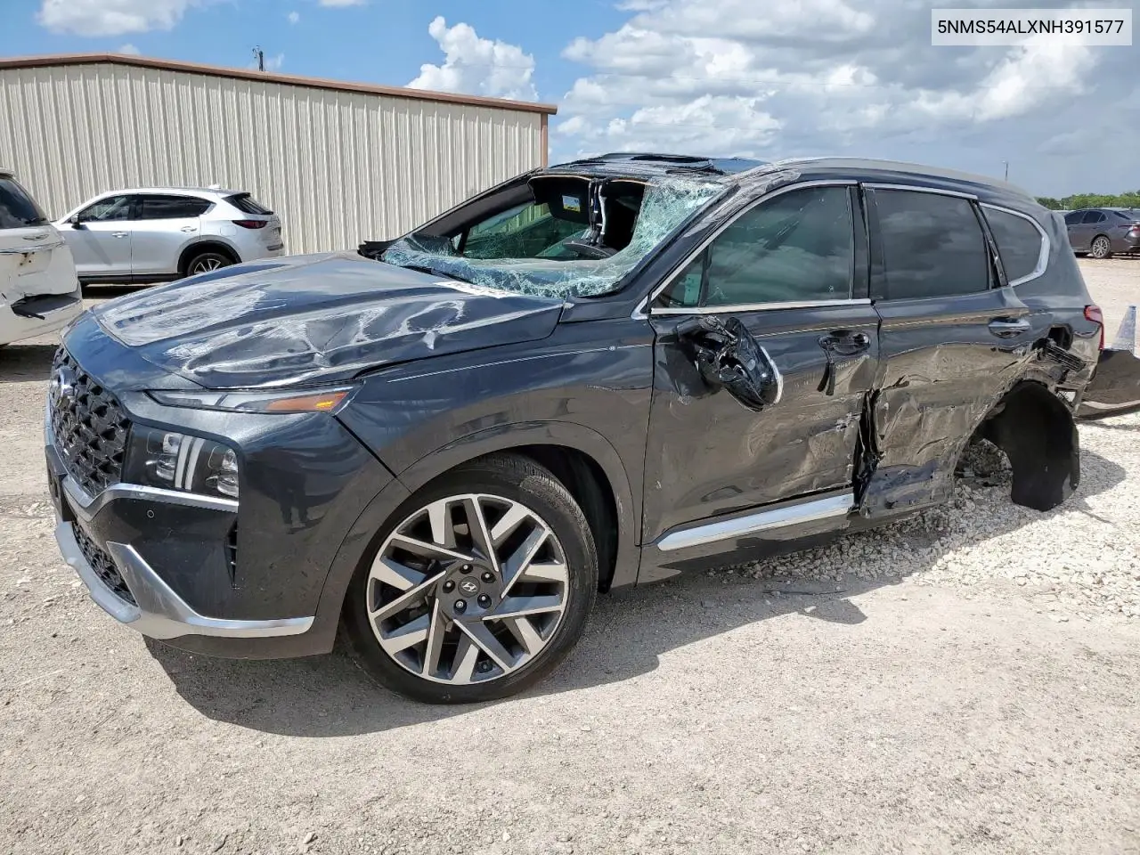 2022 Hyundai Santa Fe Calligraphy VIN: 5NMS54ALXNH391577 Lot: 62644145