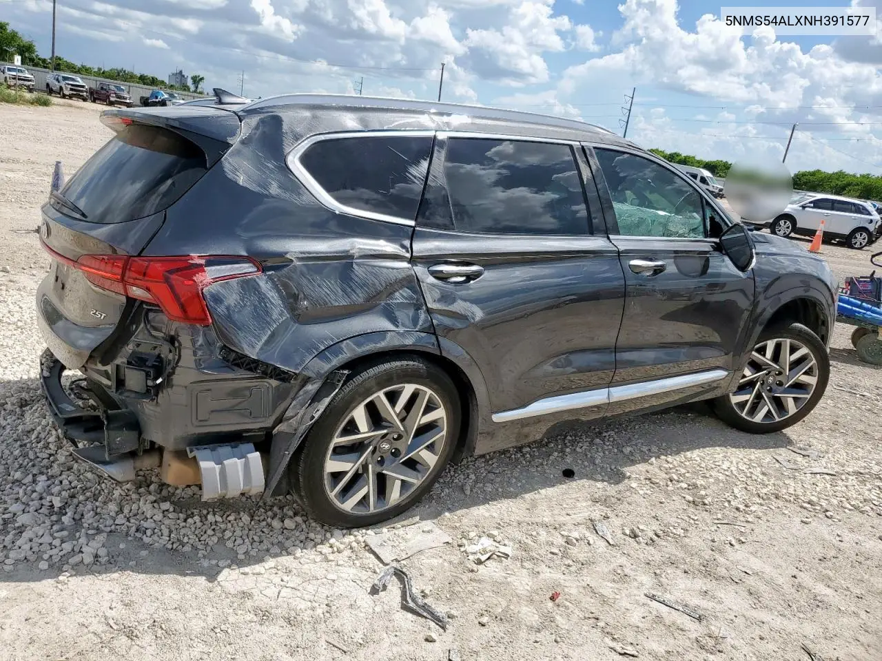 2022 Hyundai Santa Fe Calligraphy VIN: 5NMS54ALXNH391577 Lot: 62644145