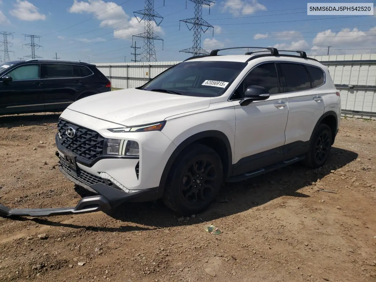 2023 Hyundai Santa Fe Xrt VIN: 5NMS6DAJ5PH542520 Lot: 62056915