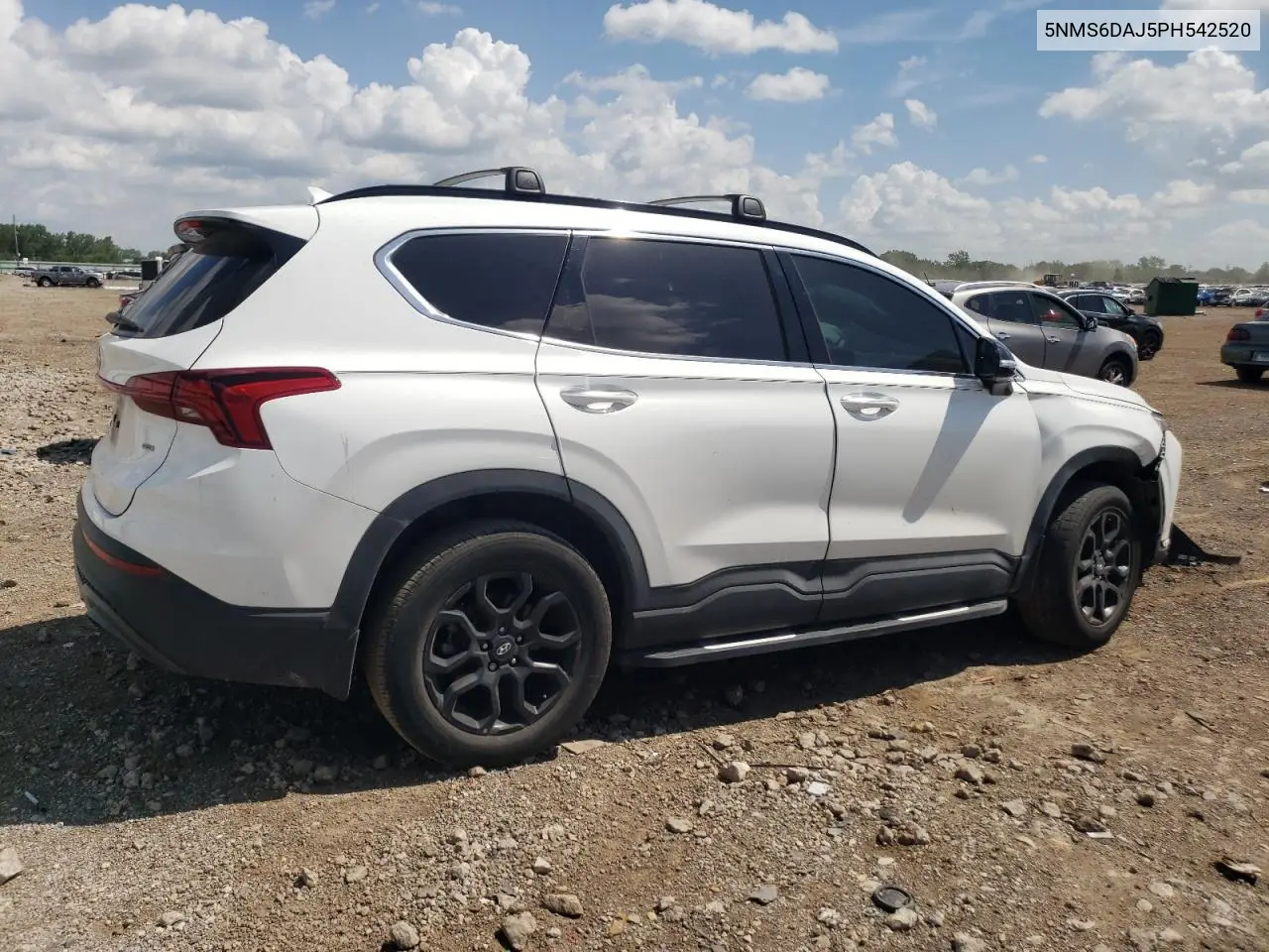 2023 Hyundai Santa Fe Xrt VIN: 5NMS6DAJ5PH542520 Lot: 62056915
