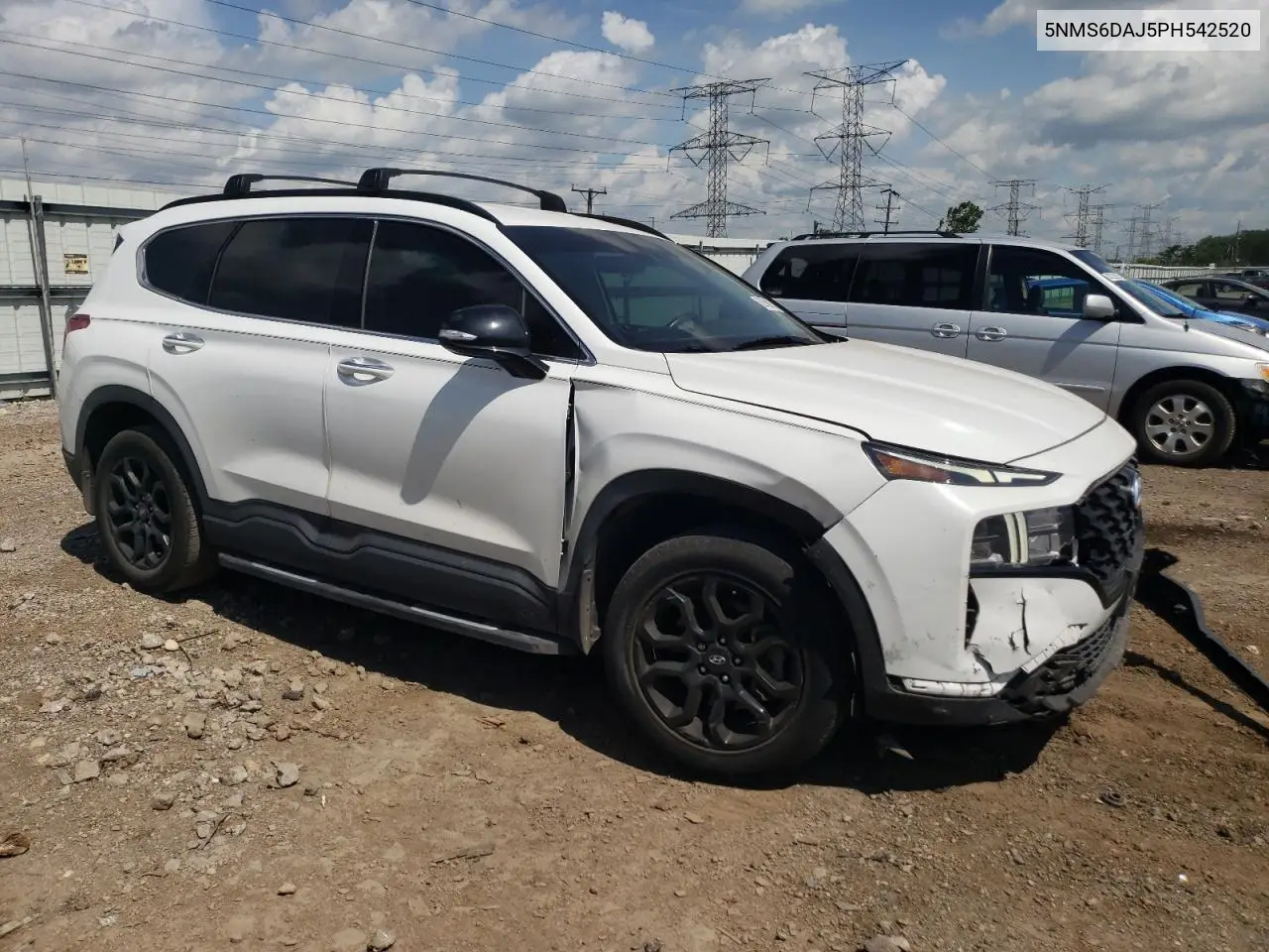 2023 Hyundai Santa Fe Xrt VIN: 5NMS6DAJ5PH542520 Lot: 62056915