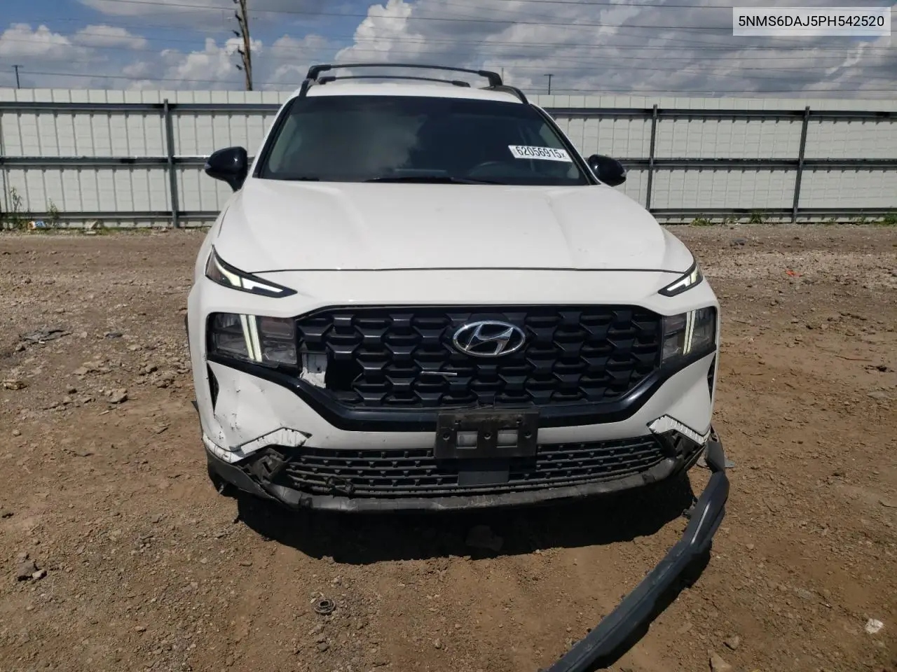 2023 Hyundai Santa Fe Xrt VIN: 5NMS6DAJ5PH542520 Lot: 62056915