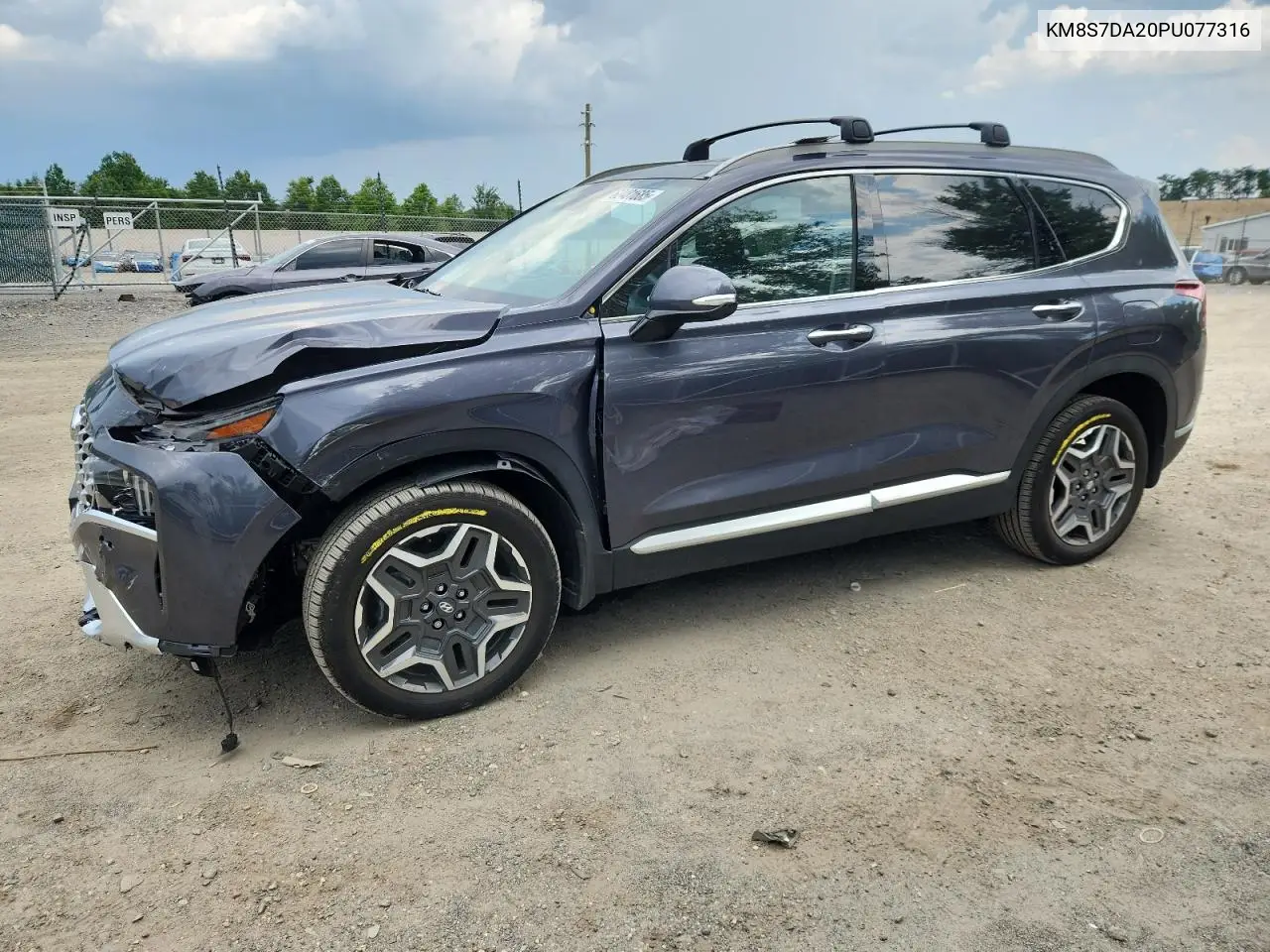 2023 Hyundai Santa Fe Limited VIN: KM8S7DA20PU077316 Lot: 62481685