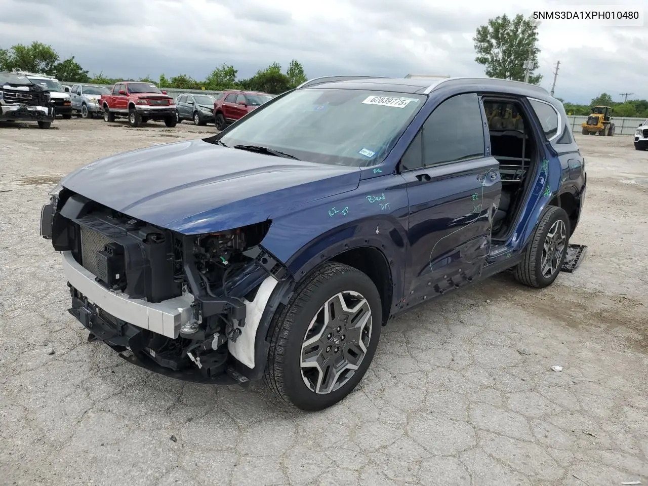 2023 Hyundai Santa Fe Sel Premium VIN: 5NMS3DA1XPH010480 Lot: 62839775