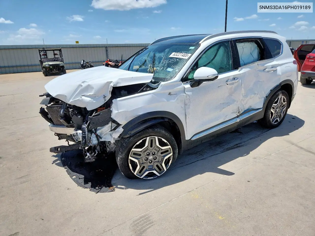2023 Hyundai Santa Fe Sel Premium VIN: 5NMS3DA16PH019189 Lot: 63227465