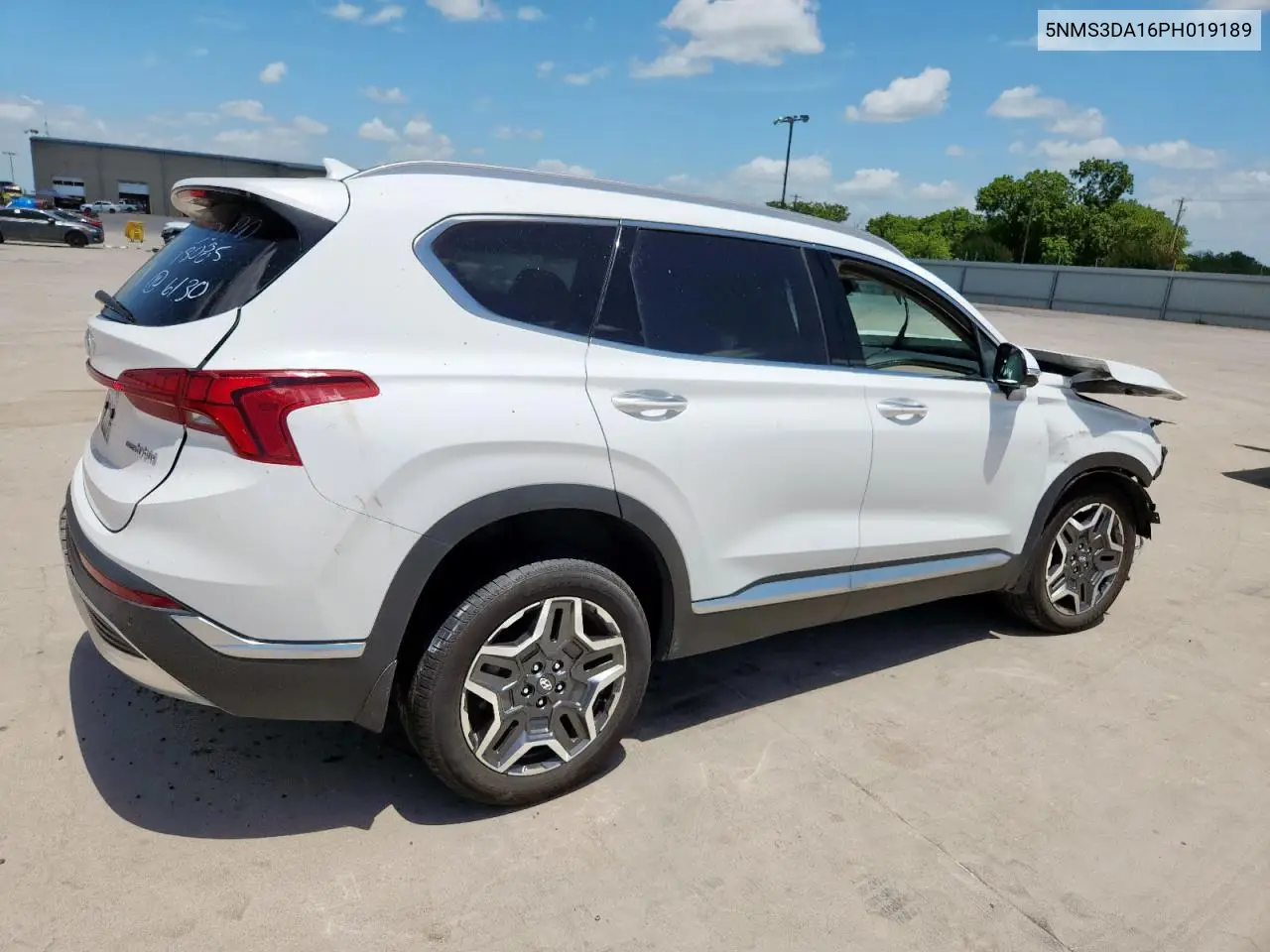 2023 Hyundai Santa Fe Sel Premium VIN: 5NMS3DA16PH019189 Lot: 63227465