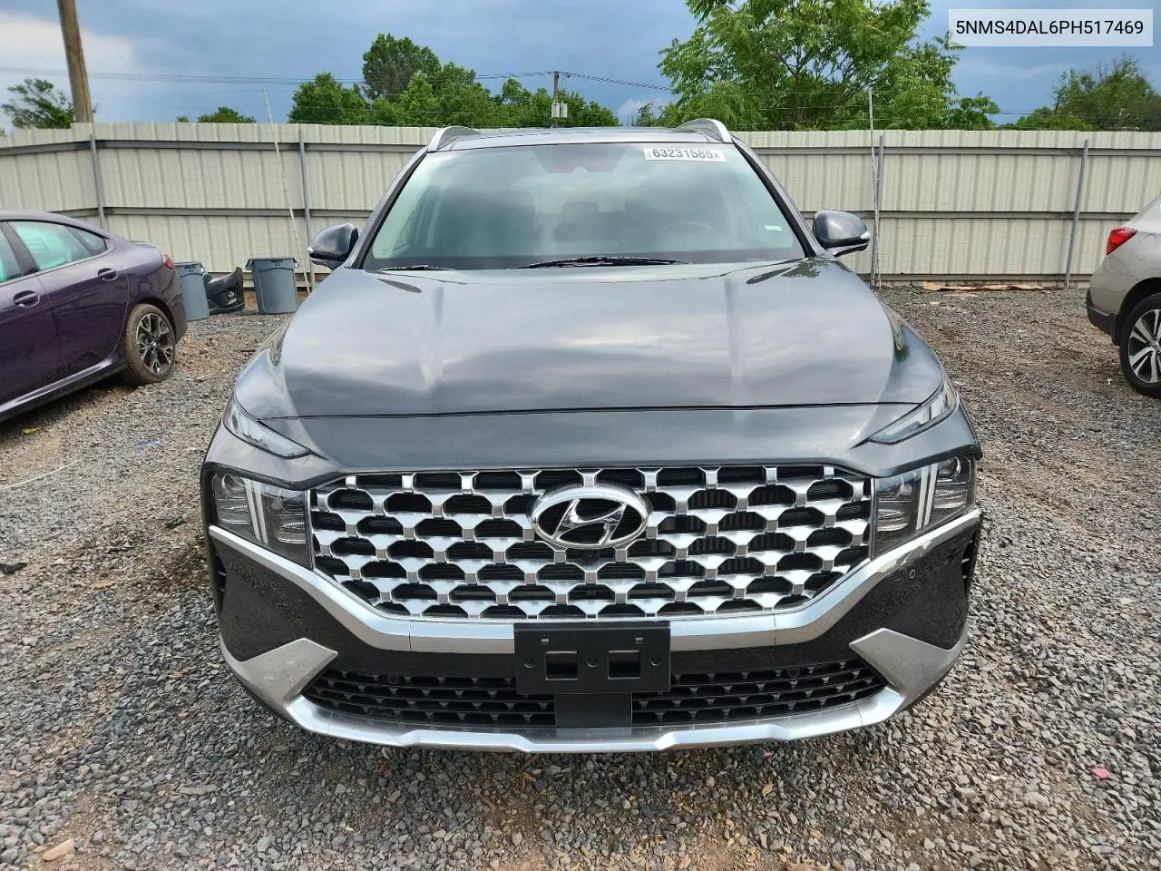 2023 Hyundai Santa Fe Limited VIN: 5NMS4DAL6PH517469 Lot: 63231585