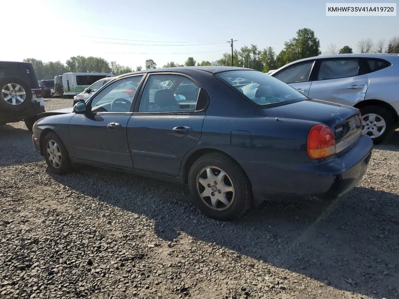 2001 Hyundai Sonata Gls VIN: KMHWF35V41A419720 Lot: 55110855