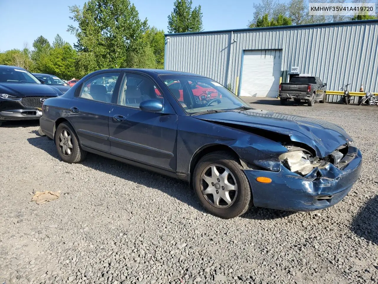 2001 Hyundai Sonata Gls VIN: KMHWF35V41A419720 Lot: 55110855