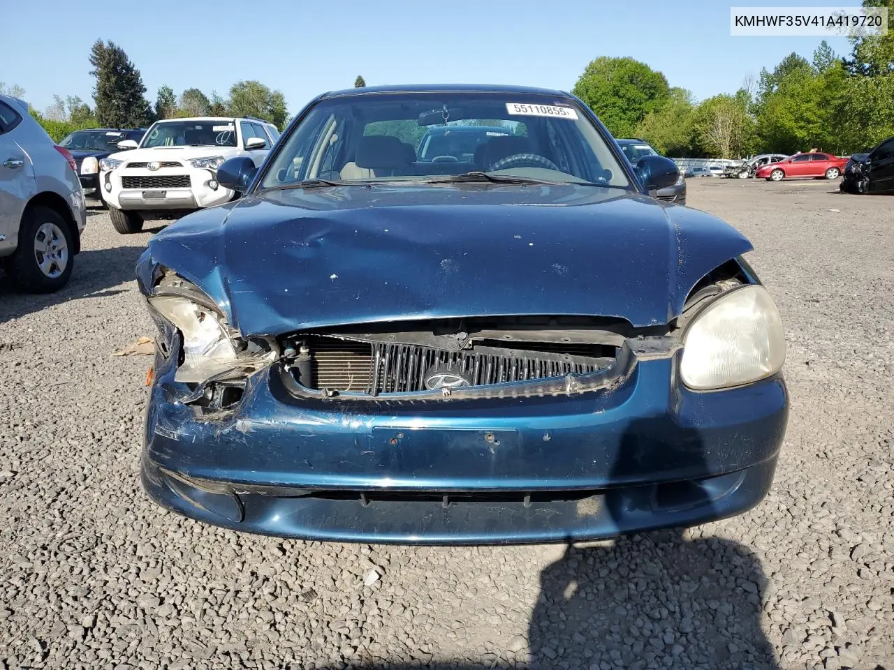 2001 Hyundai Sonata Gls VIN: KMHWF35V41A419720 Lot: 55110855