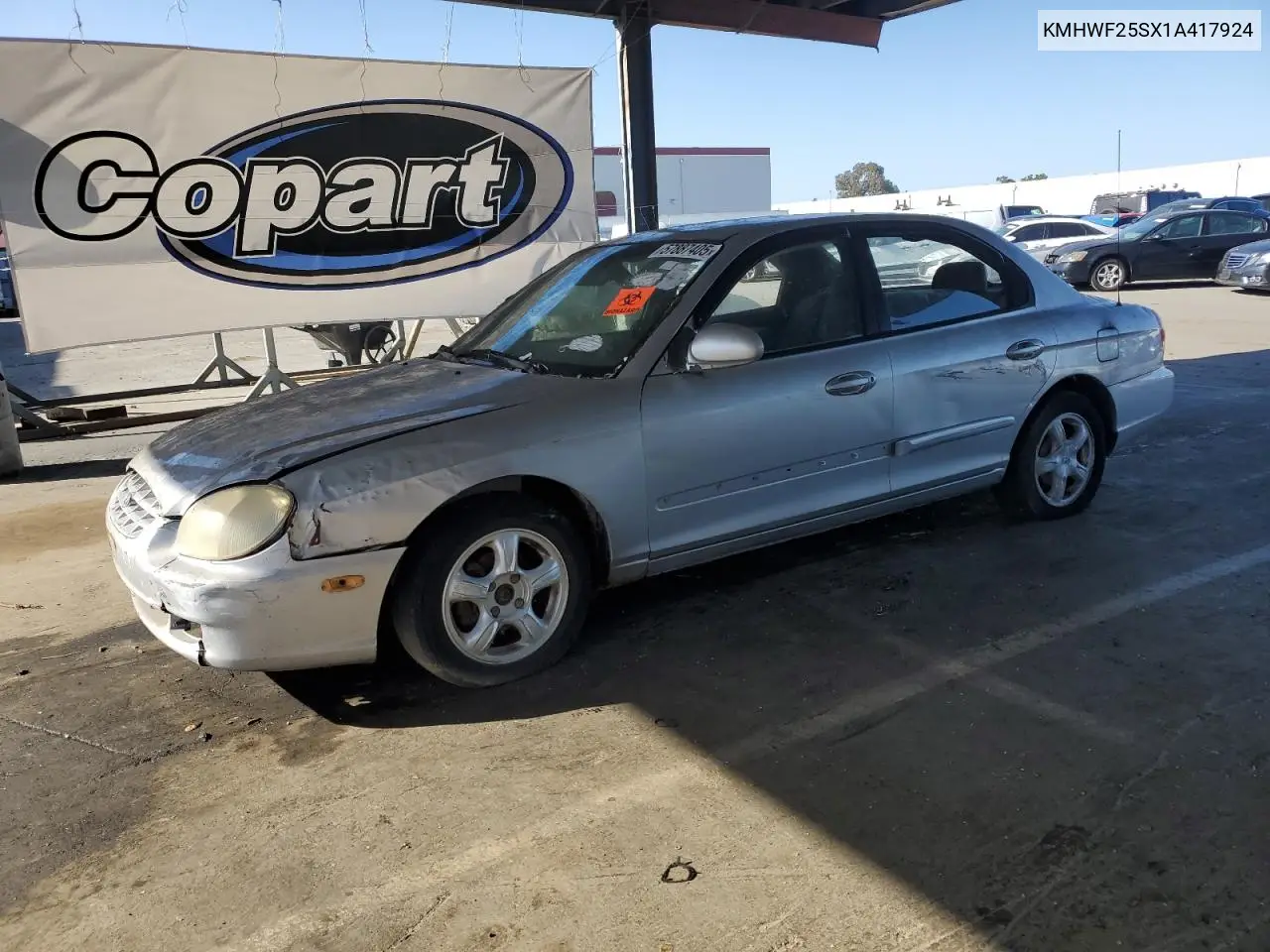 2001 Hyundai Sonata Gl VIN: KMHWF25SX1A417924 Lot: 57887405