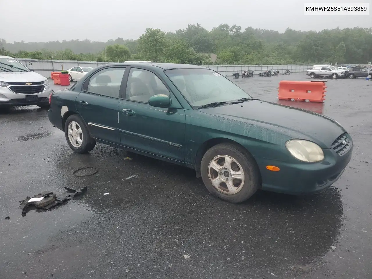 2001 Hyundai Sonata Gl VIN: KMHWF25S51A393869 Lot: 60881095
