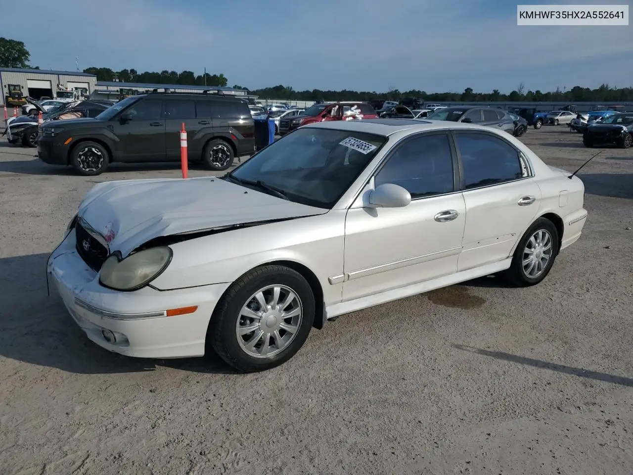 2002 Hyundai Sonata Gls VIN: KMHWF35HX2A552641 Lot: 57324655
