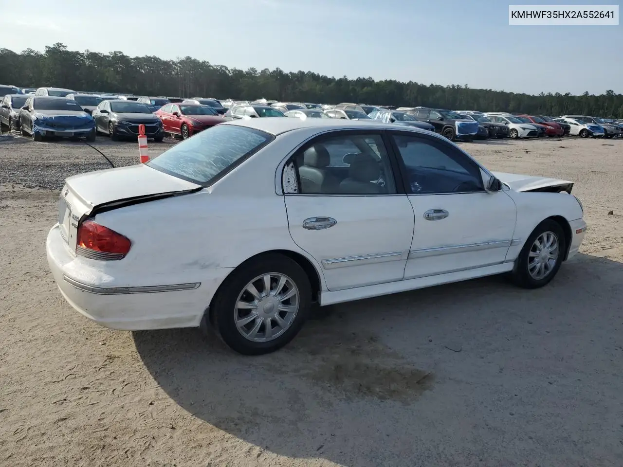 2002 Hyundai Sonata Gls VIN: KMHWF35HX2A552641 Lot: 57324655