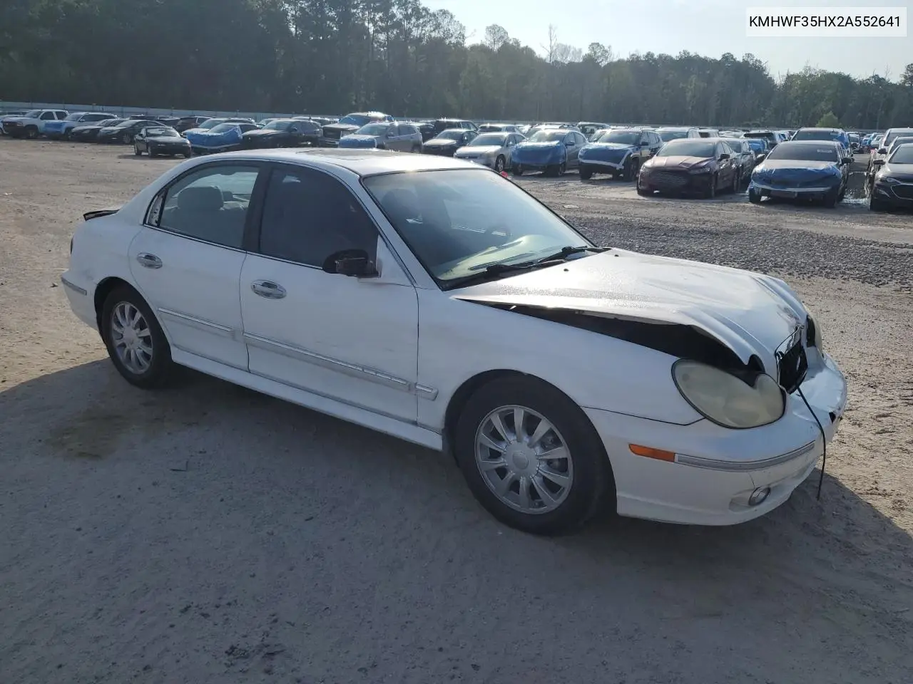 2002 Hyundai Sonata Gls VIN: KMHWF35HX2A552641 Lot: 57324655