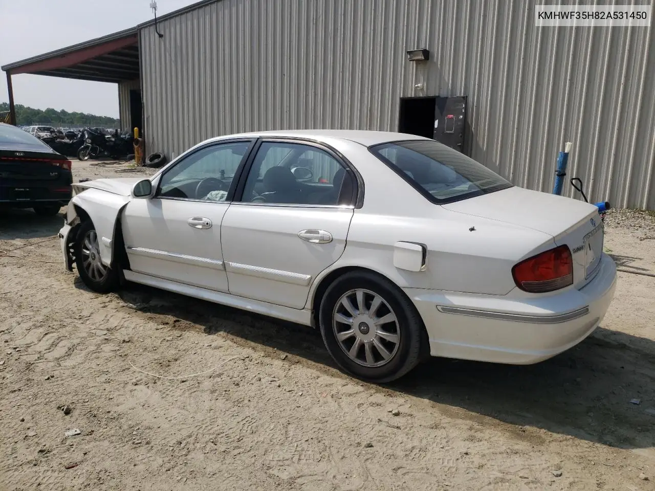 2002 Hyundai Sonata Gls VIN: KMHWF35H82A531450 Lot: 60841305
