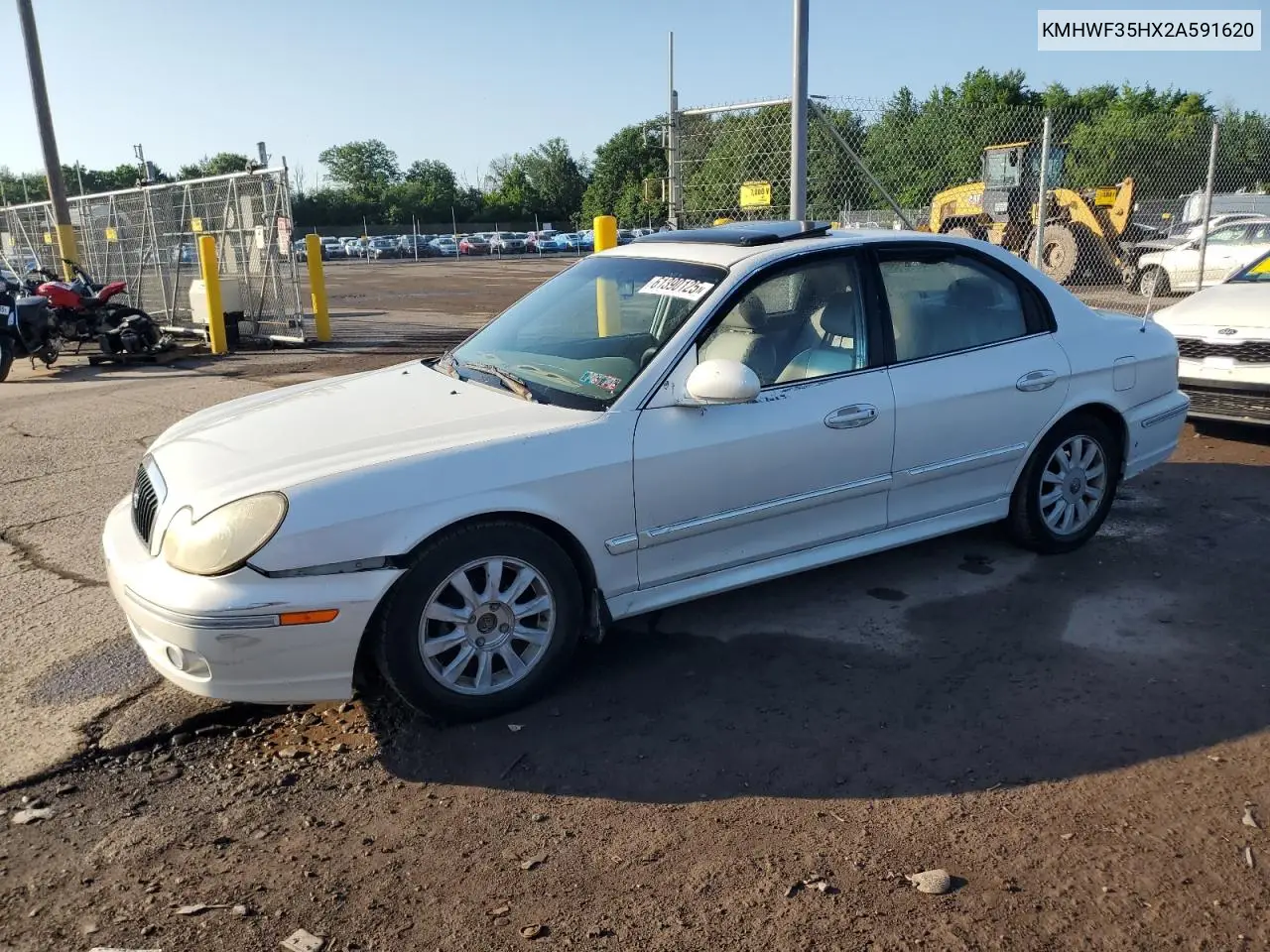 2002 Hyundai Sonata Gls VIN: KMHWF35HX2A591620 Lot: 61390125
