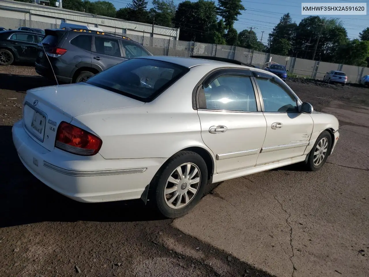 2002 Hyundai Sonata Gls VIN: KMHWF35HX2A591620 Lot: 61390125