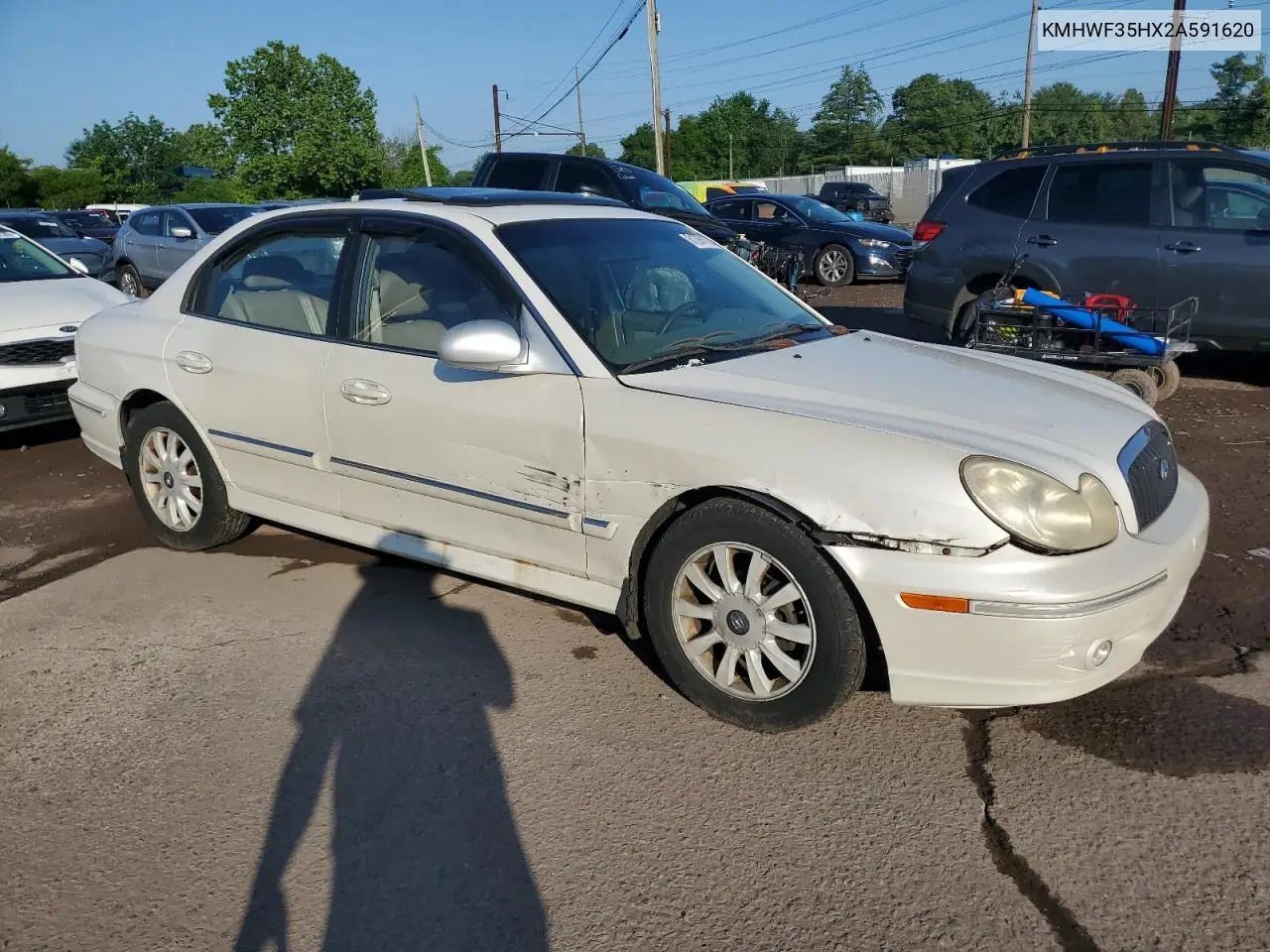 2002 Hyundai Sonata Gls VIN: KMHWF35HX2A591620 Lot: 61390125