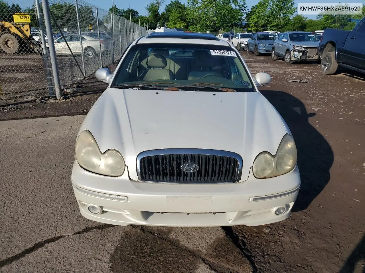2002 Hyundai Sonata Gls VIN: KMHWF35HX2A591620 Lot: 61390125