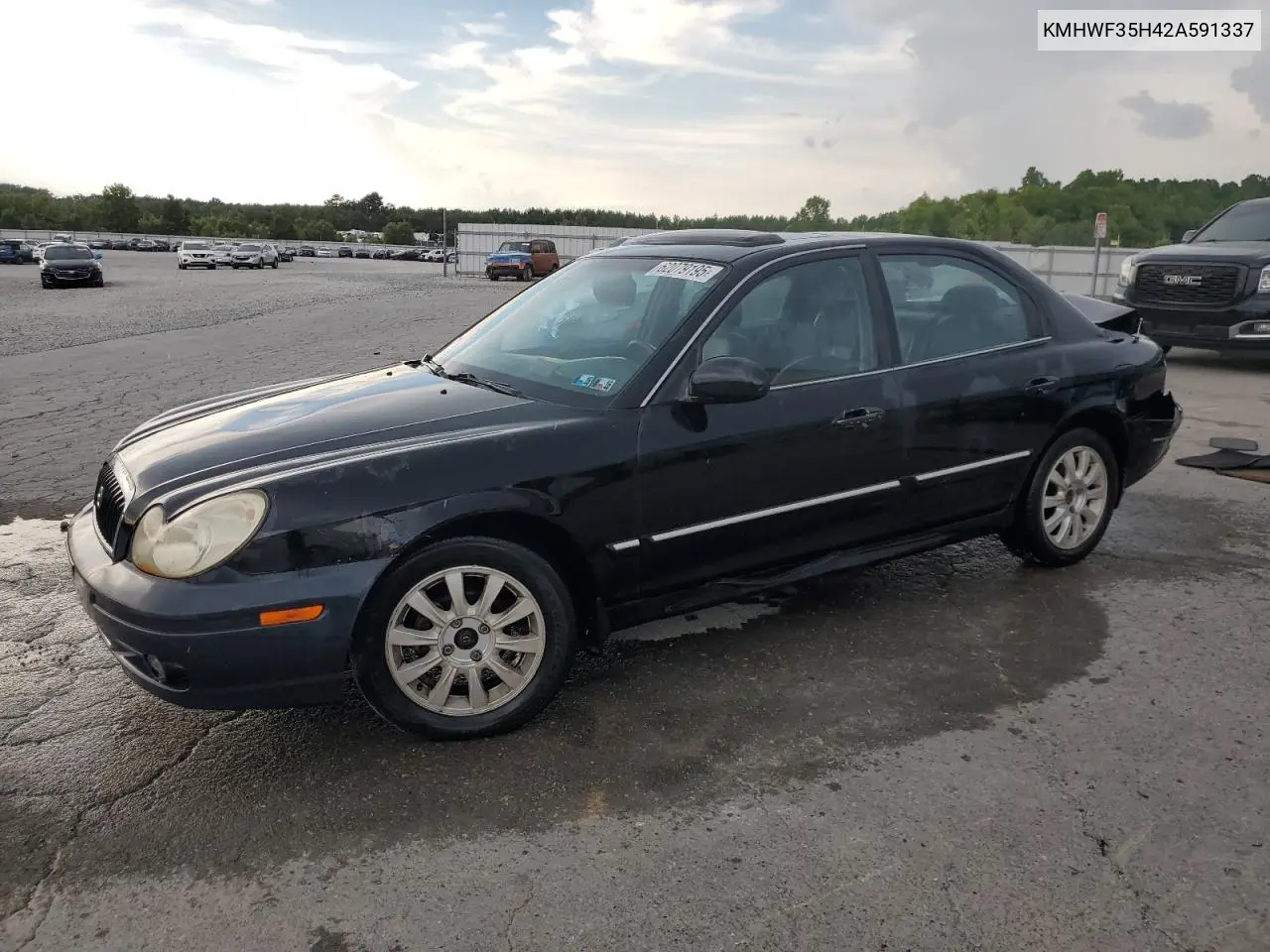 2002 Hyundai Sonata Gls VIN: KMHWF35H42A591337 Lot: 62079195