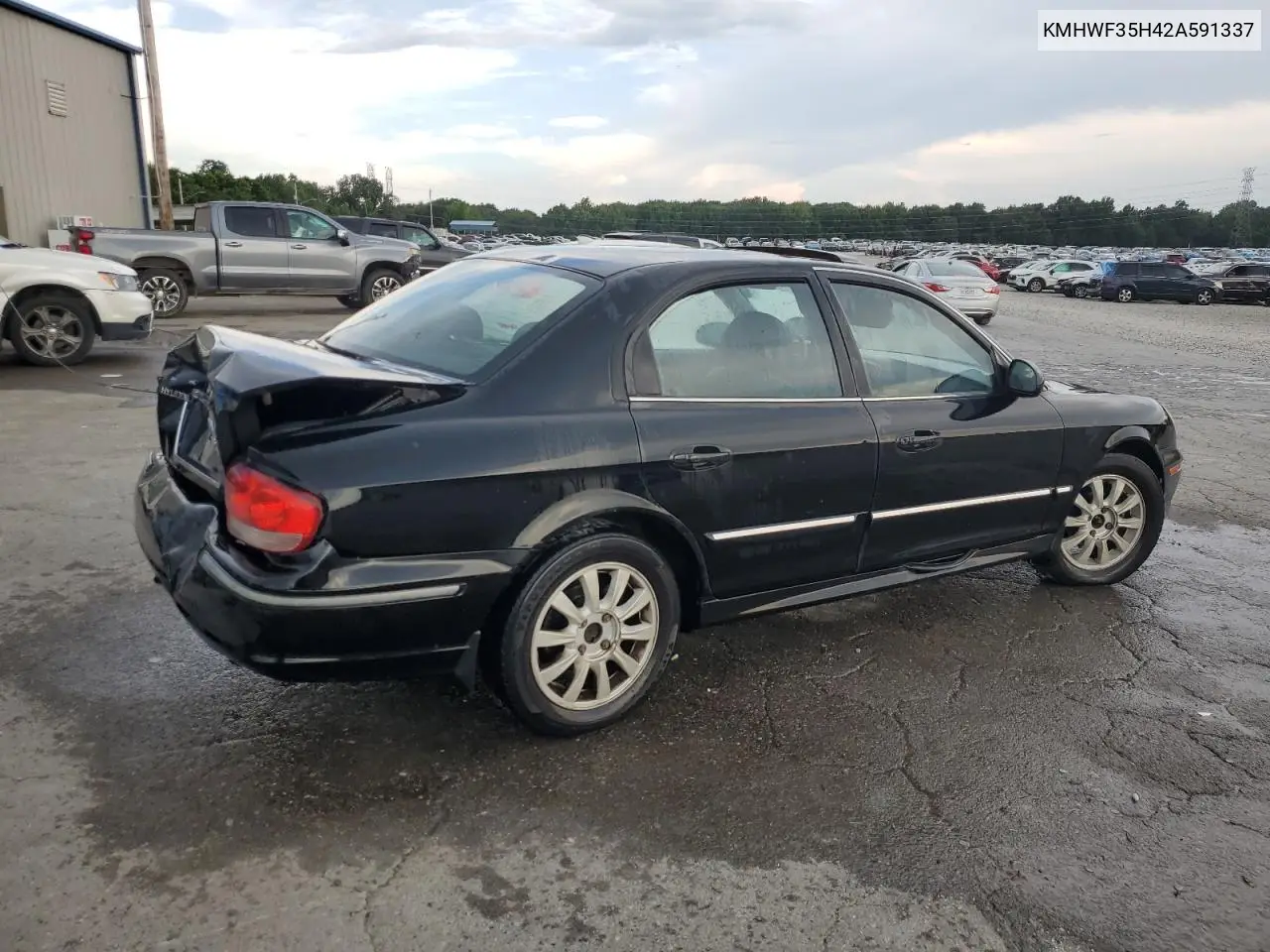 2002 Hyundai Sonata Gls VIN: KMHWF35H42A591337 Lot: 62079195