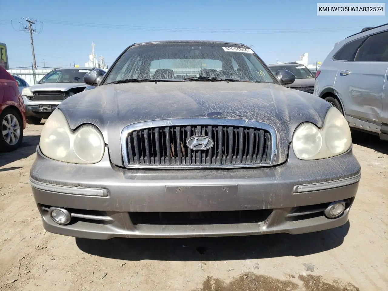 2003 Hyundai Sonata Gls VIN: KMHWF35H63A832574 Lot: 52094854