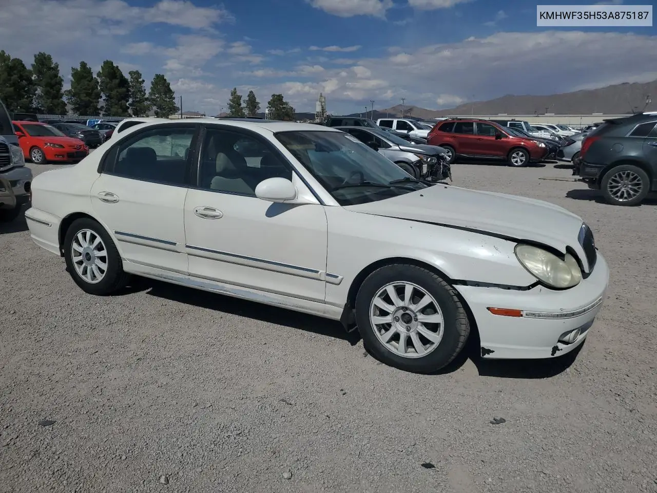 2003 Hyundai Sonata Gls VIN: KMHWF35H53A875187 Lot: 56355275