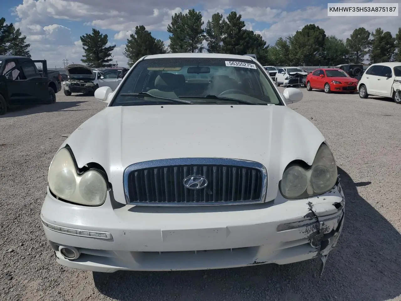 2003 Hyundai Sonata Gls VIN: KMHWF35H53A875187 Lot: 56355275