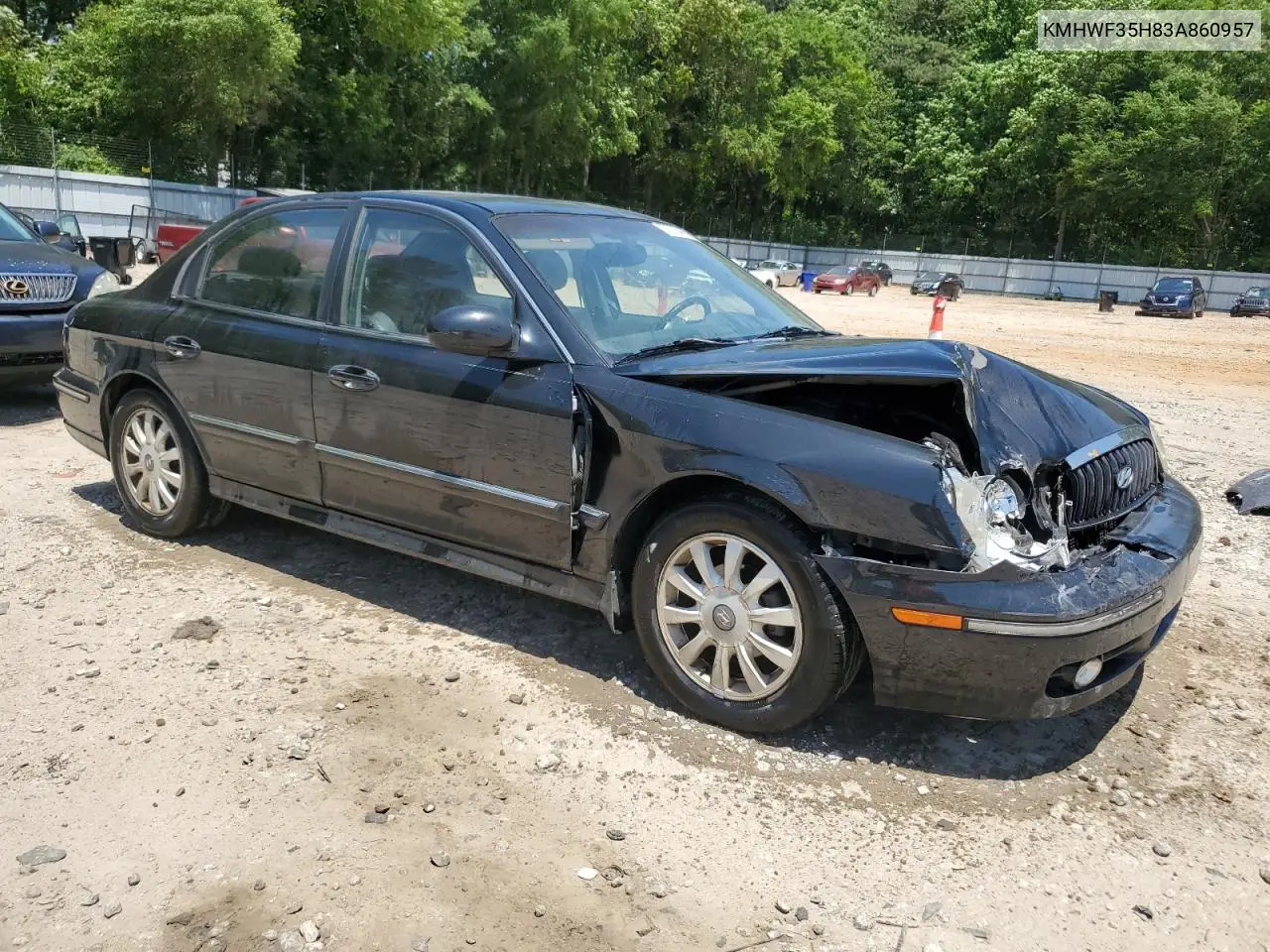 2003 Hyundai Sonata Gls VIN: KMHWF35H83A860957 Lot: 57338465