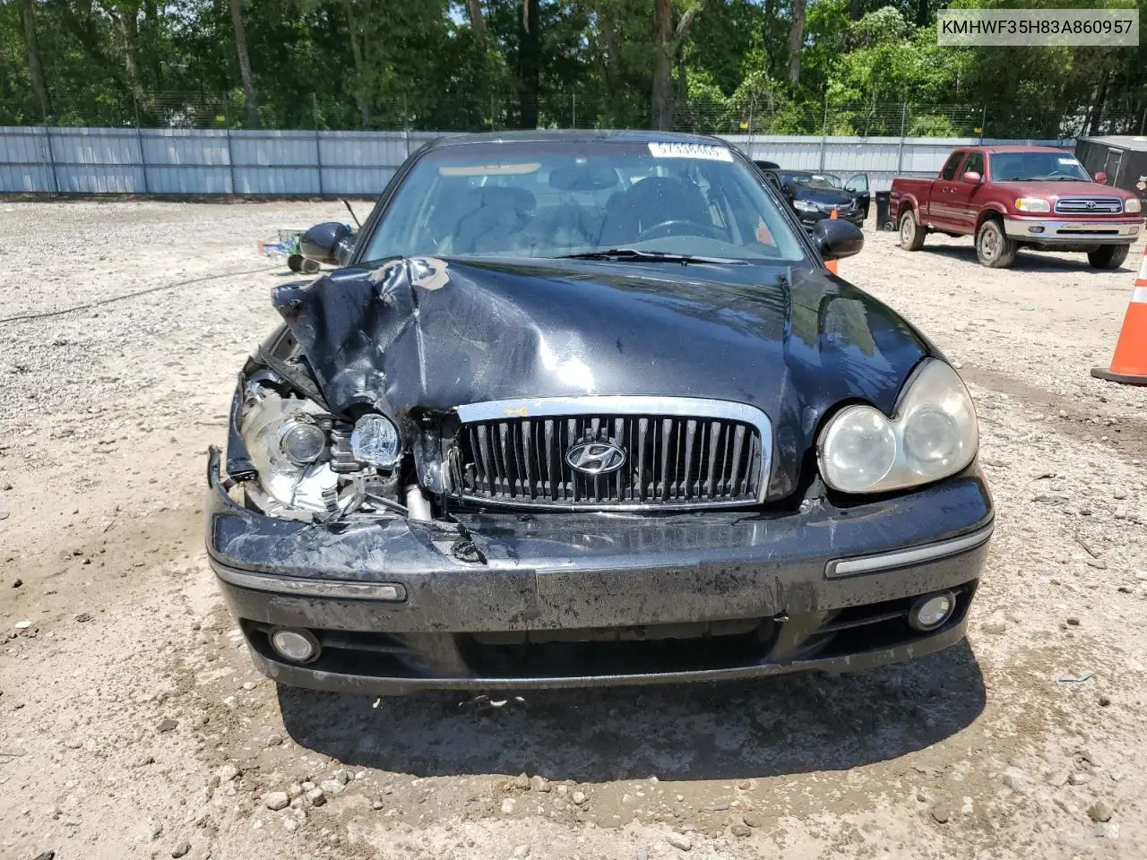 2003 Hyundai Sonata Gls VIN: KMHWF35H83A860957 Lot: 57338465