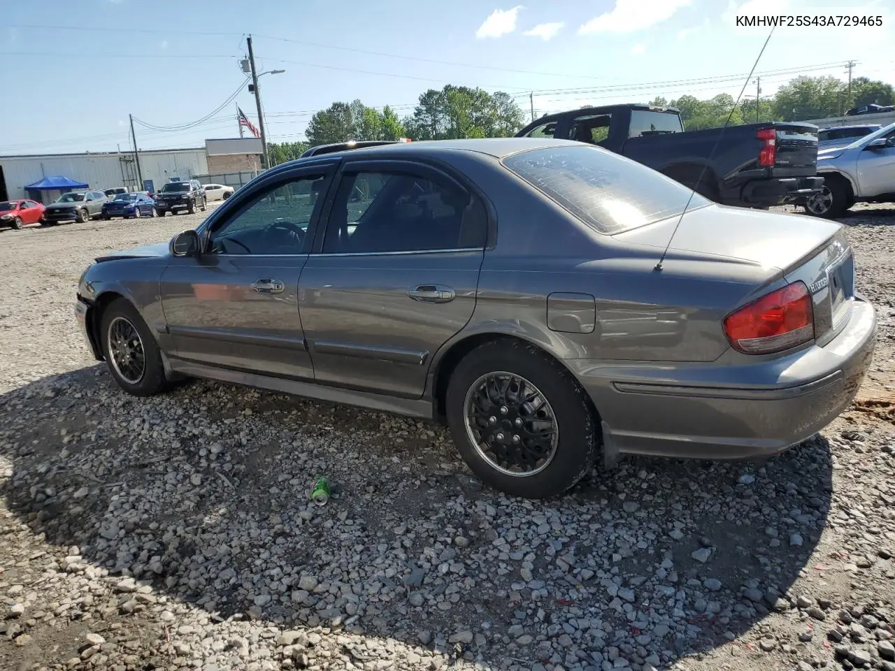 2003 Hyundai Sonata Gl VIN: KMHWF25S43A729465 Lot: 57914175