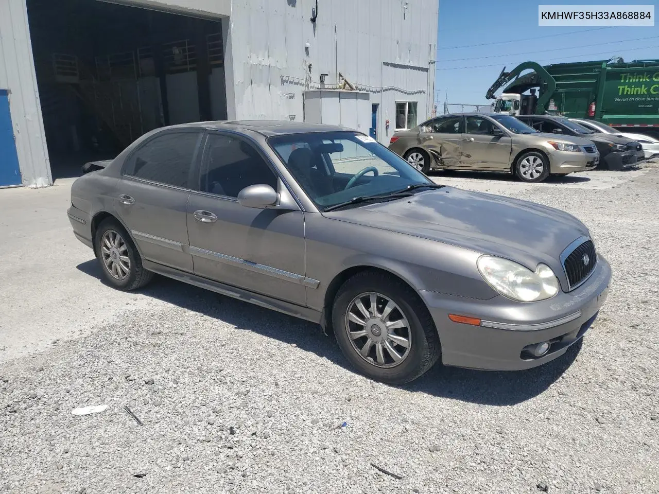 2003 Hyundai Sonata Gls VIN: KMHWF35H33A868884 Lot: 61442535