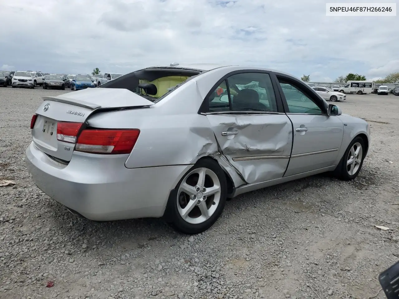 2007 Hyundai Sonata Se VIN: 5NPEU46F87H266246 Lot: 54512945